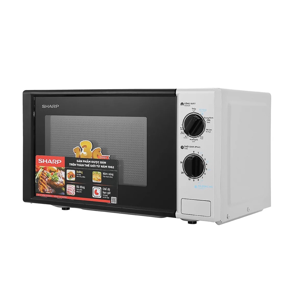 Lò Vi Sóng SHARP R-G225VN-BK 20 lít