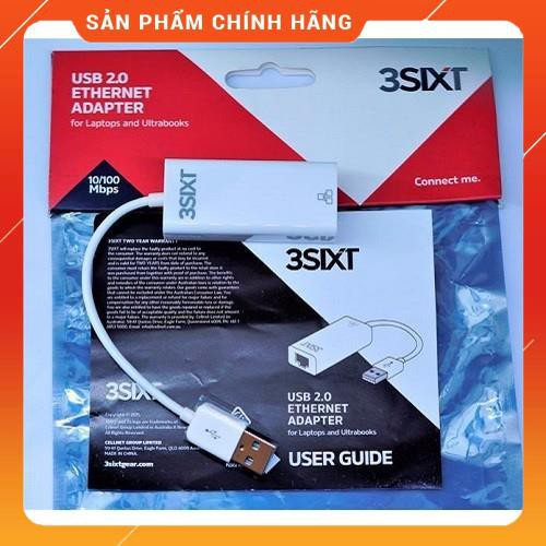 Cáp USB Lan 3SIXT không cần đĩa cài dailyphukien