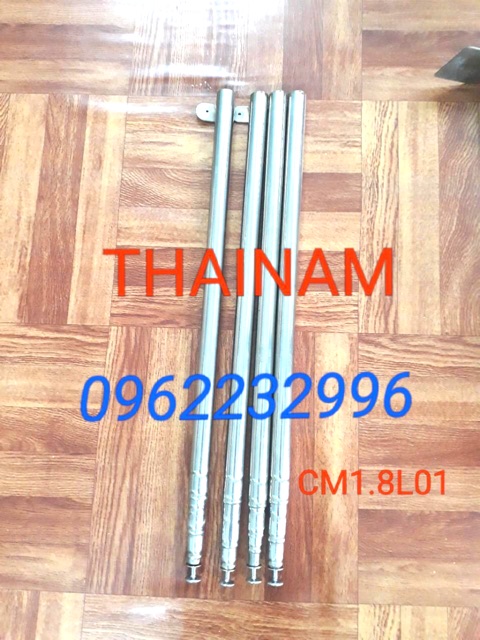 Cọc màn Inox kiểu rút Ăng ten L01