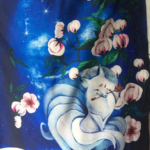 Vải gấm may váy, áo dài