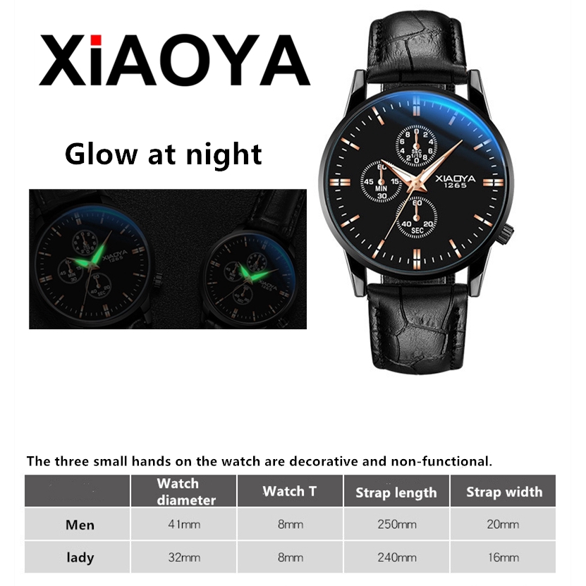 Đồng hồ Xiaoya 1265 dây da