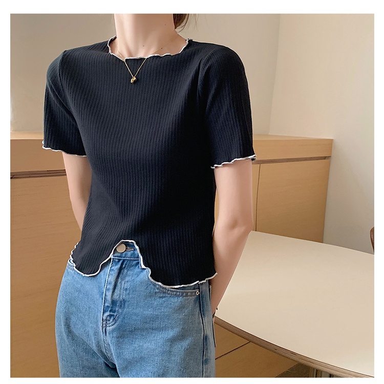 Áo thun NZN tay ngắn cổ tròn thời trang mùa hè dành cho nữ