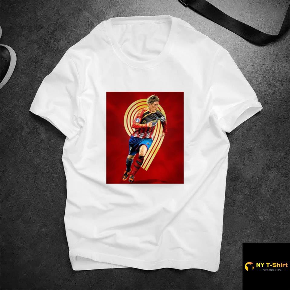 [Freeship] Áo Thun In Hình Fernando Torres Mã 07 - Áo In Hình Cầu Thủ Bóng Đá