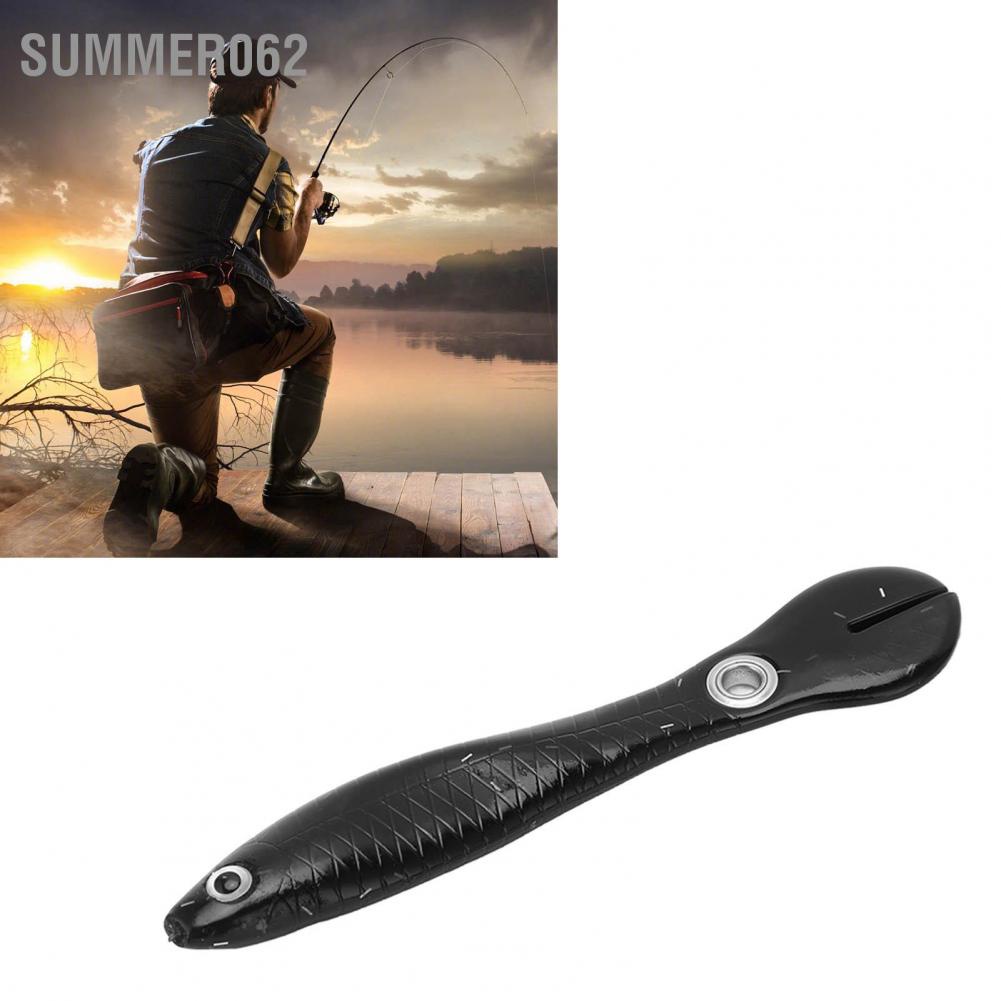 Set 5 mồi cá chạch giả mềm câu cá cm 6g mắt 3D mở rộng cuộn đuôi