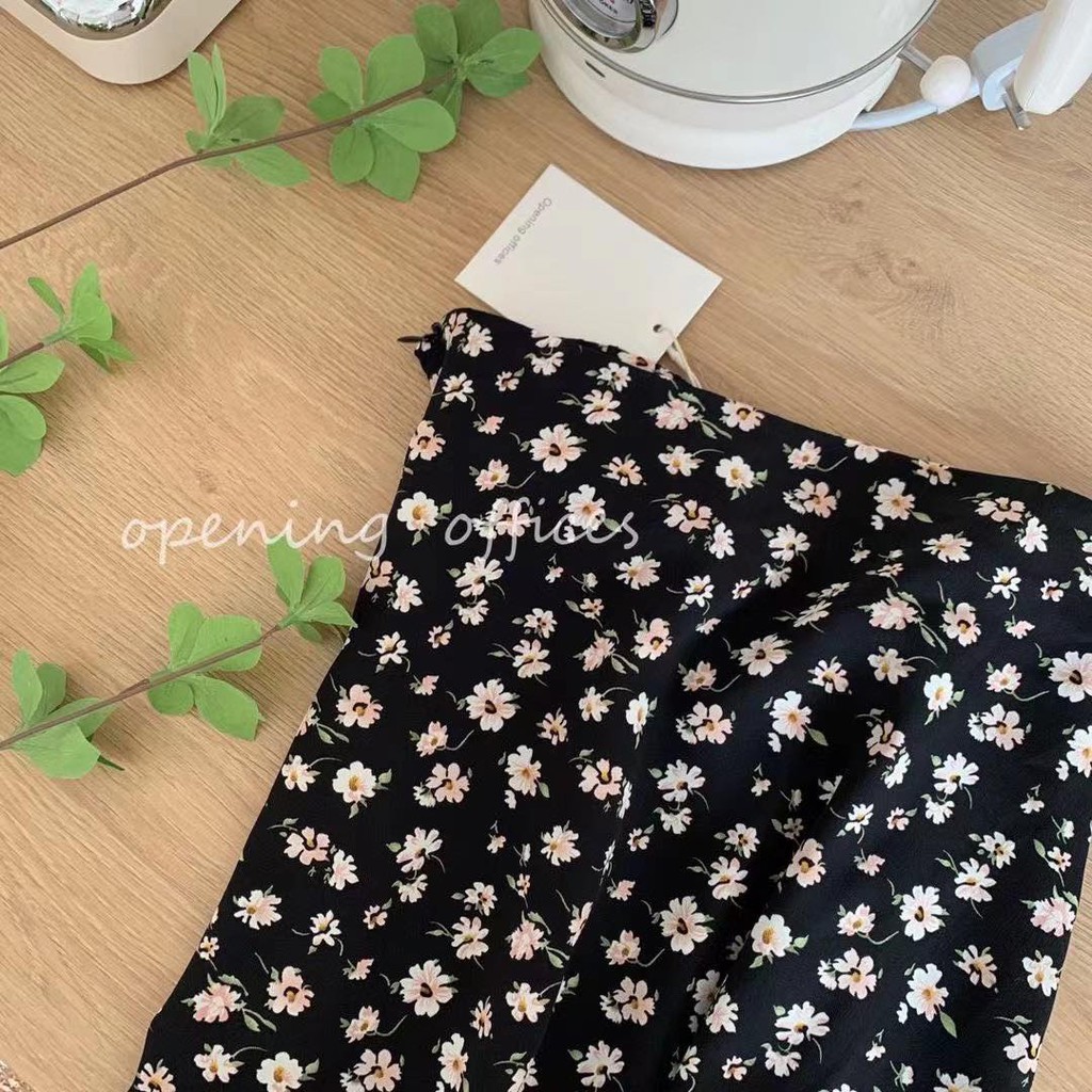 Chân váy in hoa nhí dáng dài _ CV0035 | BigBuy360 - bigbuy360.vn