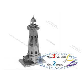 Mô Hình Lắp Ghép kim Loại 3D Tháp Hải Đăng
