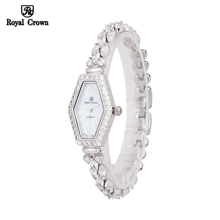 Đồng Hồ Nữ Chính Hãng Royal Crown 63810 Dây Đá