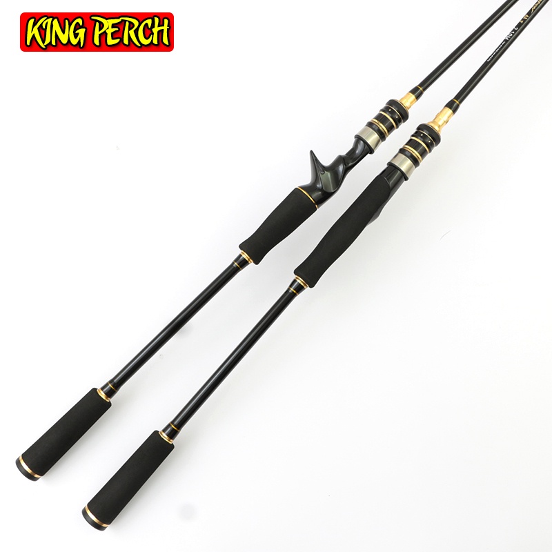 Cần Câu Lure KING PERCH Máy Đứng Máy ngang - Carbon Siêu Nhẹ - Thiết kế Tinh Tế - New 2022 - SK01