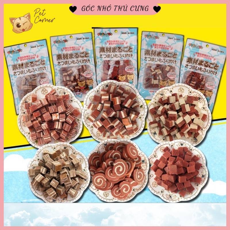 [Mã PET50K giảm Giảm 10% - Tối đa 50K đơn từ 250K] [ĐỦ VỊ] Bánh thưởng cho chó Sumiho gói 100gr