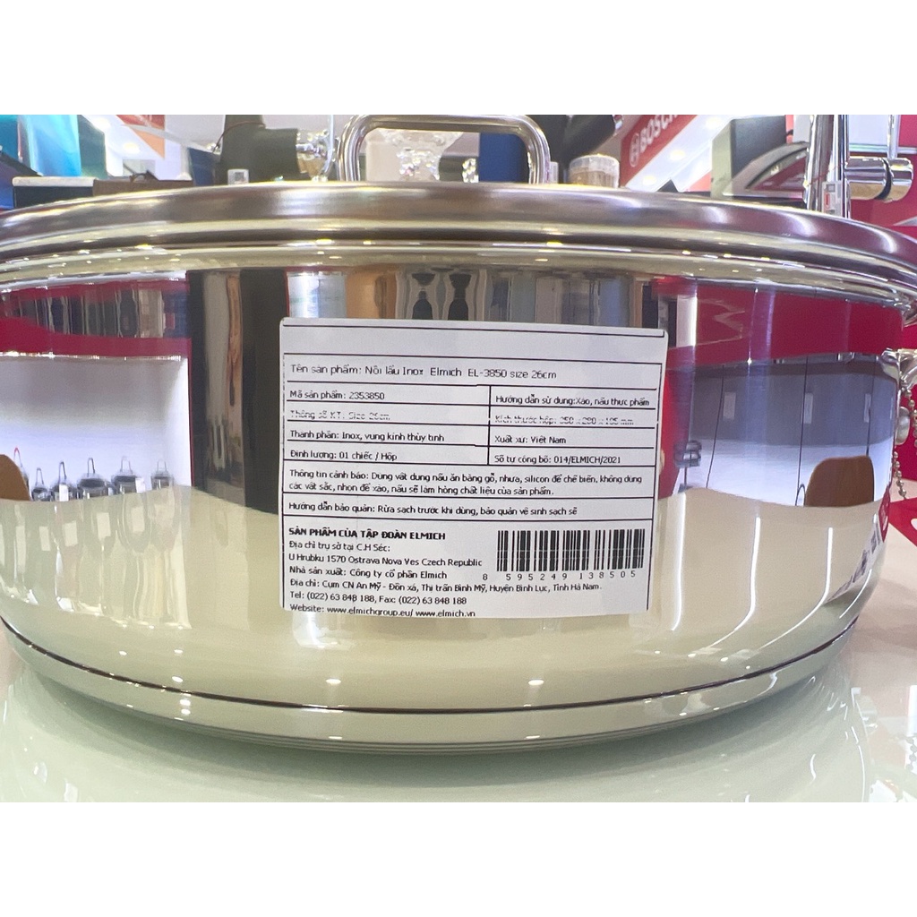 Nồi lẩu elmich 26cm El 3850