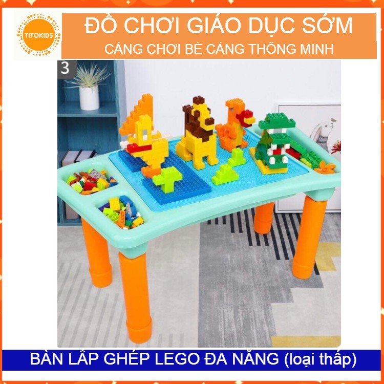 [loại 1][thanh lí] Bàn ghép lego đa năng loại thấp