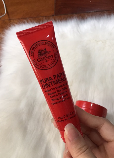 Kem gel đa năng cho các chị em mê dùng Vaselline đây ạ-Lucas papaw và Pura papa ointment