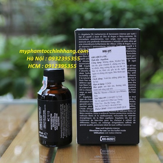 TINH DẦU DIKSON ARGABETA OIL 30ML