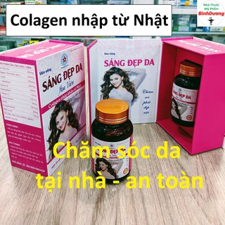 Collagen nhập khẩu từ Nhật Bản - Viên uống Sáng Đẹp Da Hoa Viên [CHÍNH HÃNG] - FreeShip