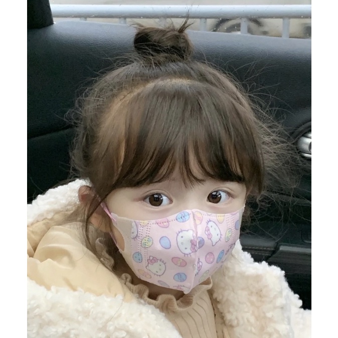 Khẩu trang TRẺ EM bé trai - bé gái cute Mask of the bear