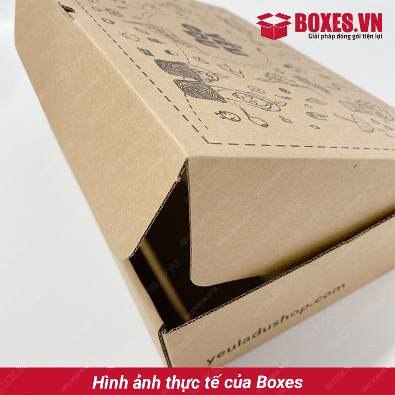 22x19x7 cm Combo 50 hộp giấy carton đựng quần áo giá tại xưởng