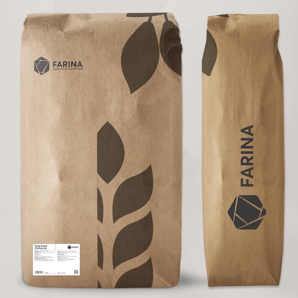 Đường Xay Farina Chia Từ Bao 25Kg