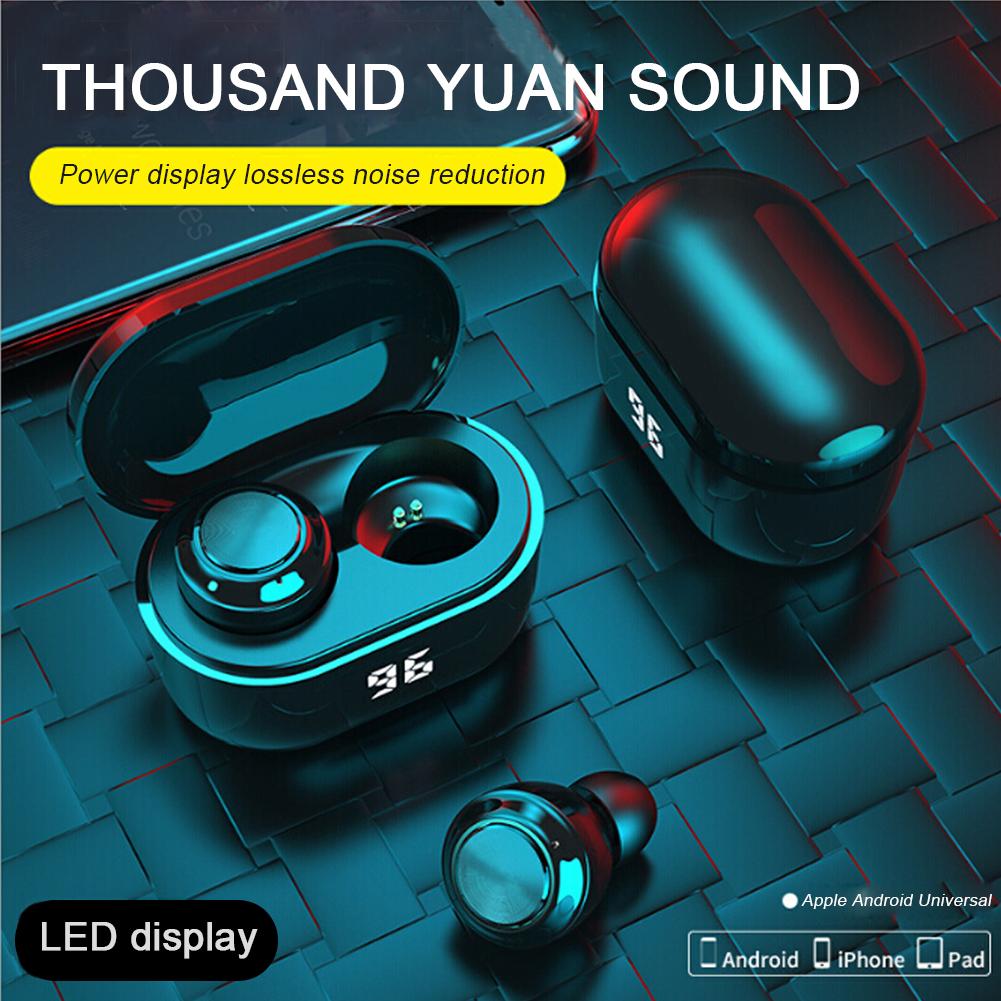 tai nghe Bluetooth in-ear TWS Mini Wireless Bluetooth 5.0 HiFi Tai nghe âm thanh nổi có mic