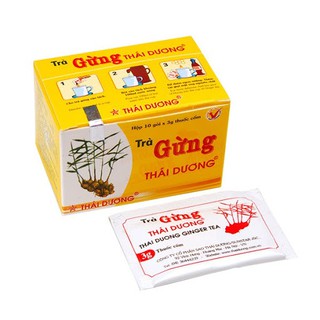 GINGER TEA TRÀ GỪNG THÁI DƯƠNG 10 gói