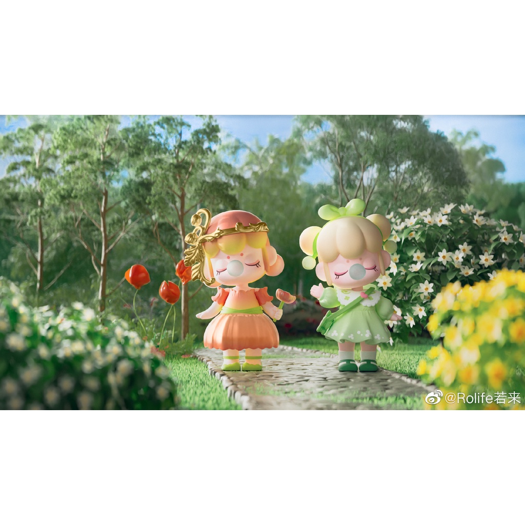 Pop mart popmart Nghệ Thuật nanci secret garden series Quà Tặng Cuộc Sống Dễ Thương