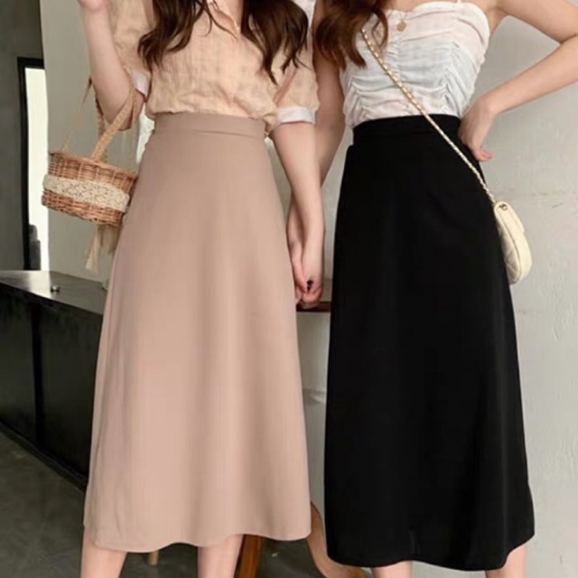 ORDER CHÂN VÁY MIDI TRƠN