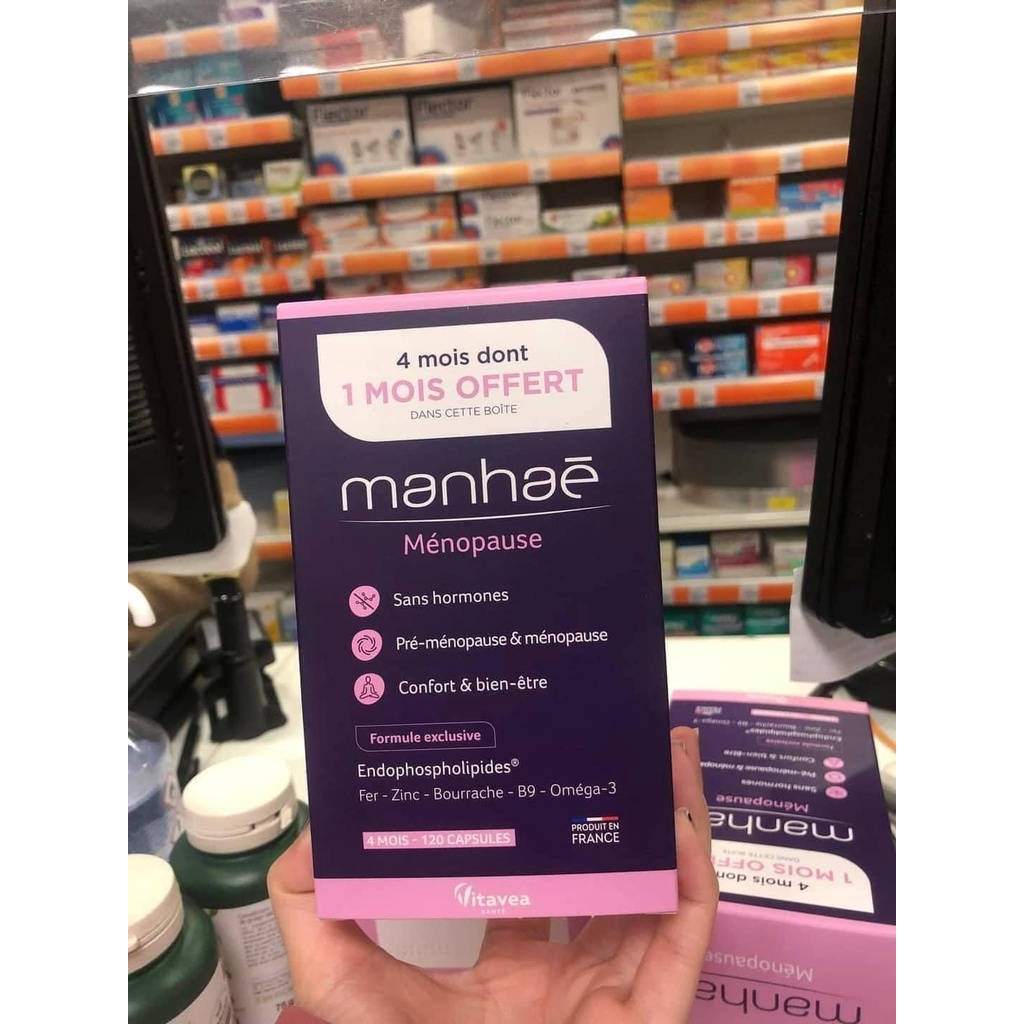 Viên nội tiết tố nữ Nutrisante MANHAE - Pháp