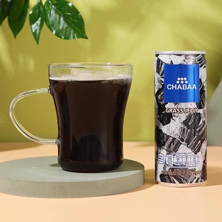 Nước sương sáo ChaBaa chuẩn nội địa Thái Lan (không chữ Việt) thùng 24 lon (230ml), ngọt nhẹ không gắt co thạch dai giòn