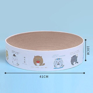 Bàn cào móng hình tròn kết hợp ổ năm cho mèo