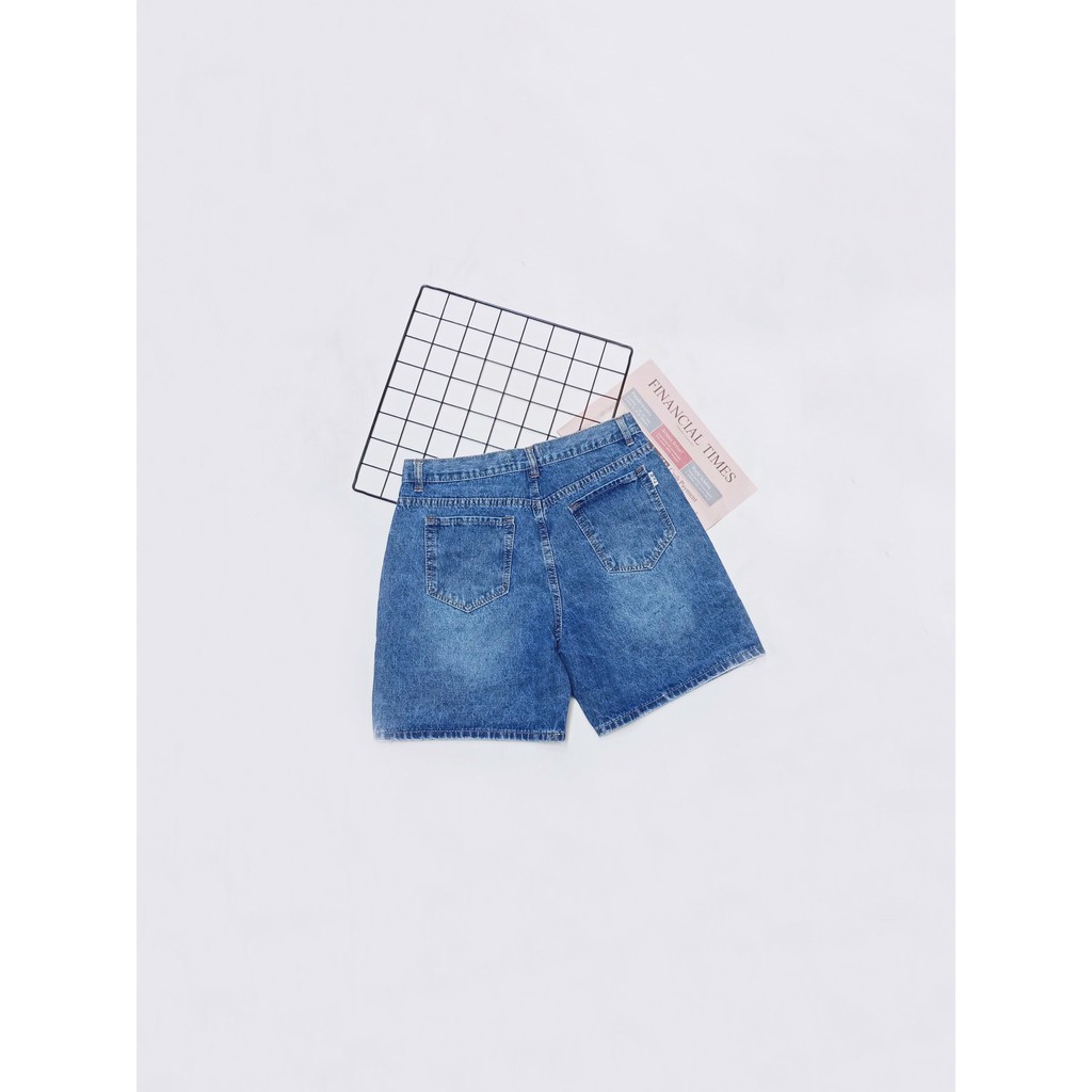 (hình thật) Quần jean lửng ống rộng trẻ trung mẫu mới cực hot - TL24