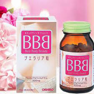 nở ngực Orihiro BBB Best viên uống tăng vòng 1 săn chắc ngực chống chảy xệ