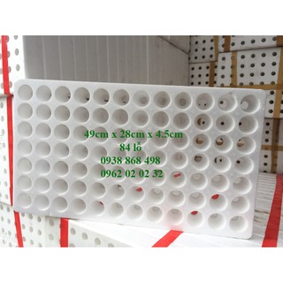 Combo 10 Khay xốp ươm hạt 84 lỗ
