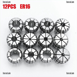 12 Đầu Kẹp Mũi Khoan Er16 Cho Máy Tiện Cnc