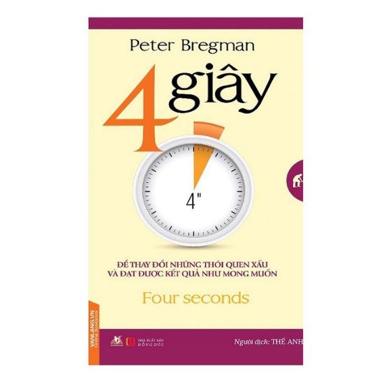 Sách -4 Giây - Để Thay Đổi Những Thói Quen Xấu