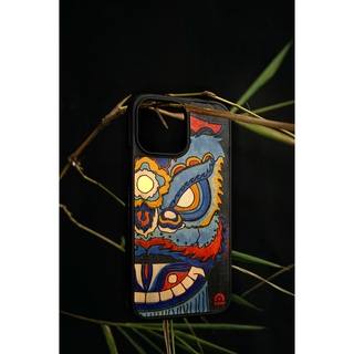 Ốp da Đỏ Case - mẫu Thủy Lân - Ốp iphone/samsung - Docase.vn