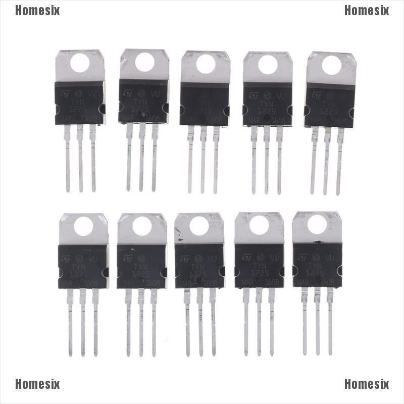 [YHOMX] 10pcs TYN1225 25A 1200V Unidirec tional Thyristor Triacs TO-220 TYU