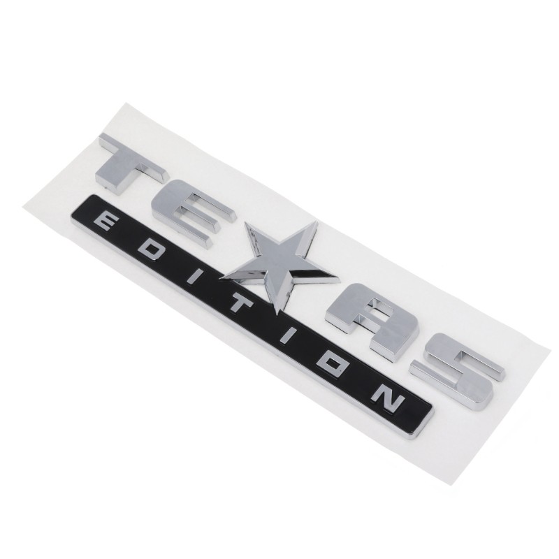 EDB* TEXAS EDITION Emblem 3D Universal Decal For Chevy Silverado GMC Sierra Truck