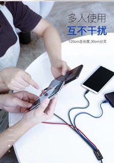 Cáp sạc BASEUS 4 trong 1..2lightning/ micro/type-c ( bh 1nam)