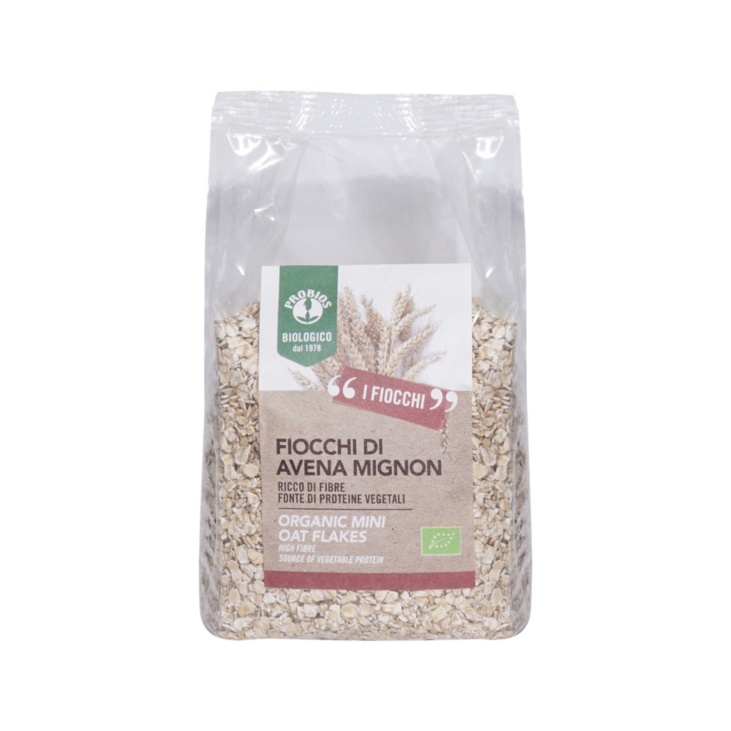 Yến mạch cán mỏng hữu cơ PROBIOS 500g - Organic Mini Oat Flakes - Date: 20/4/2023 - Nhà Hữu Cơ