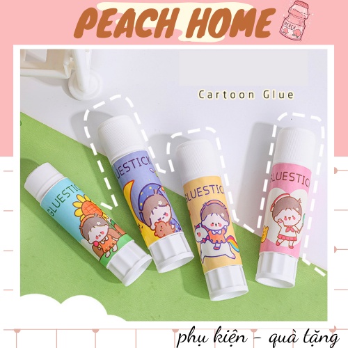 Lọ Keo / Hồ Khô Dán Giấy Sticker Note Nhiều Mẫu Cute Xinh Xắn Dành Cho Học Sinh Keo Dính Siêu Chắc Cho Lớp Học