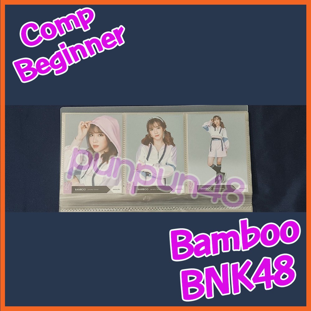 Bộ ảnh tre BNK48 Comp 3 miếng BNK48 Single 6 Máy tính mới bắt đầu