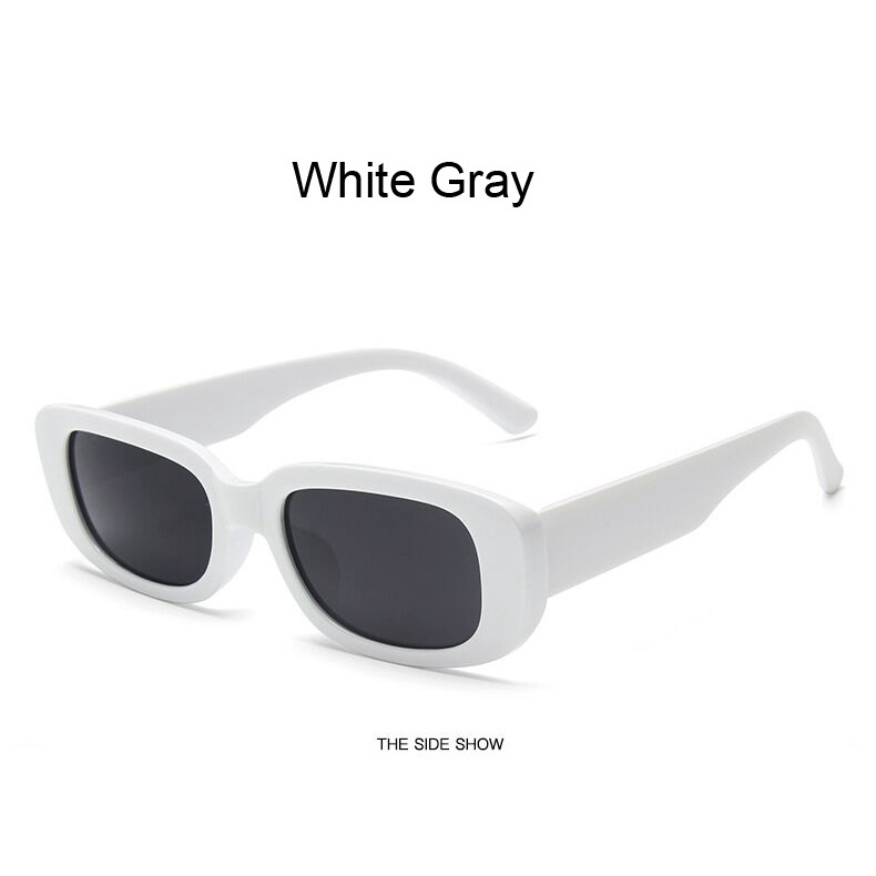 Kính Mát Gọng Vuông Nhỏ Chống Bức Xạ Thời Trang Unisex
