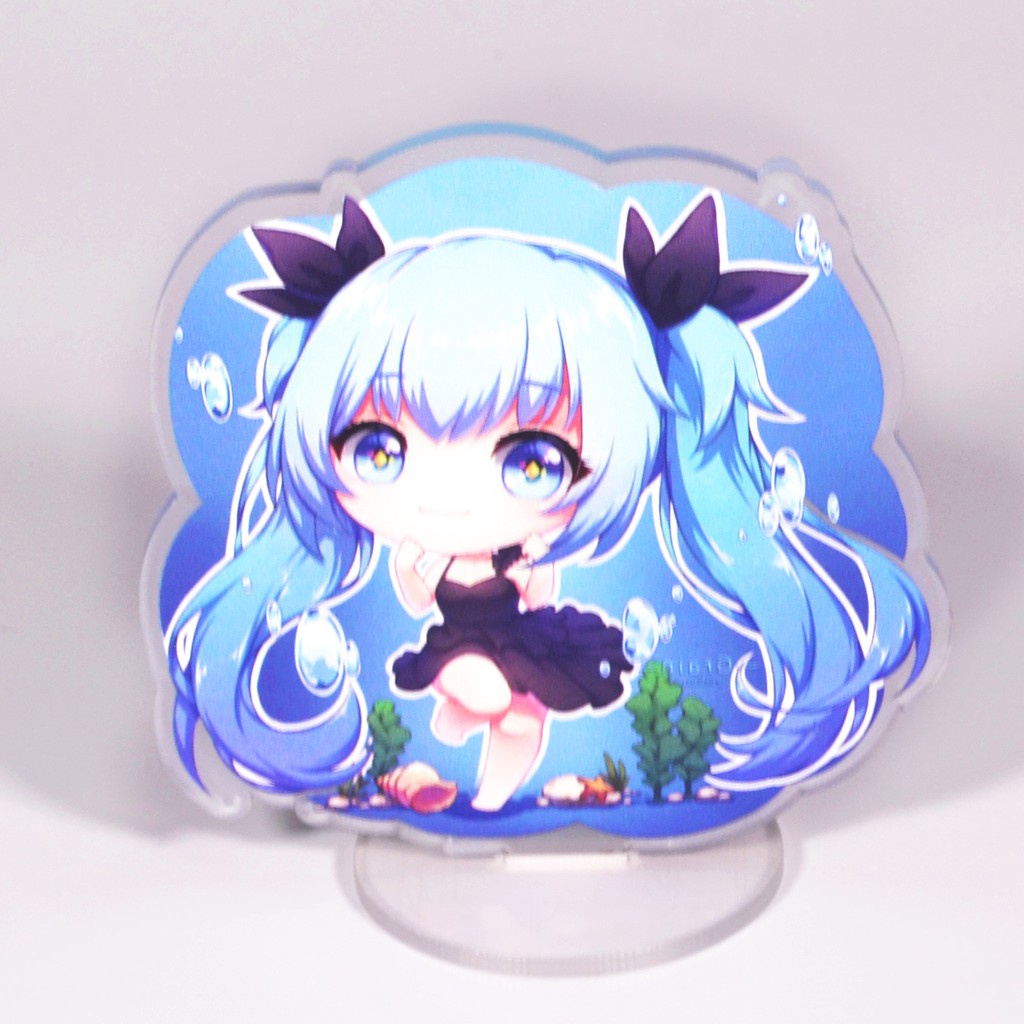 [thanh lý bán lỗ]Standee Tượng Mica Anime chibi 10cm - Hatsune Miku [AAM] [PGN20]