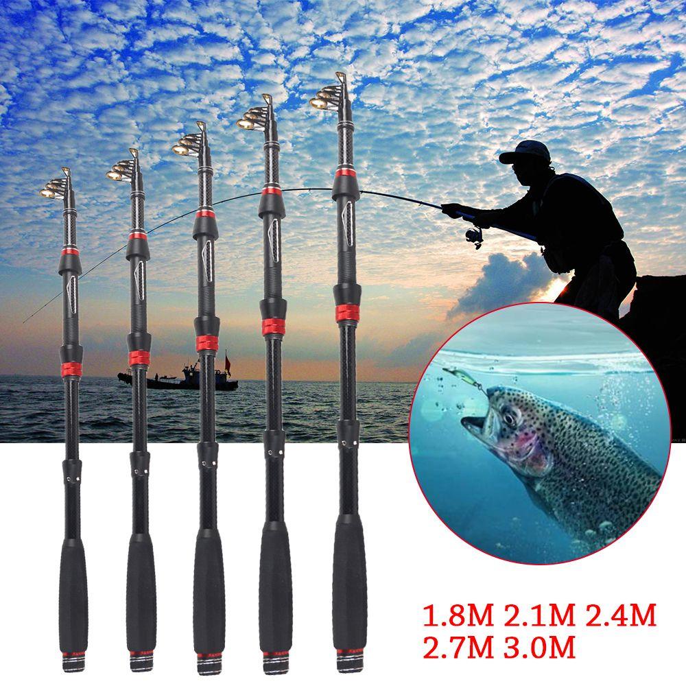 MUVAKO Cần Câu Cá Có Thể Điều Chỉnh Tiện Dụng Khi Đi Du Lịch