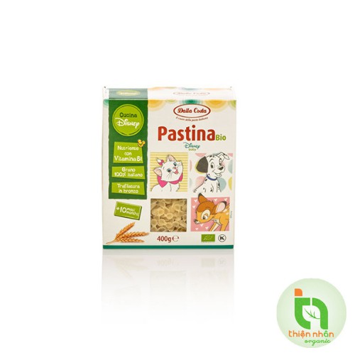 Nui Nơ Pastina Hữu Cơ Cho Bé 400g Dalla Costa Organic Disney Pastina Bio