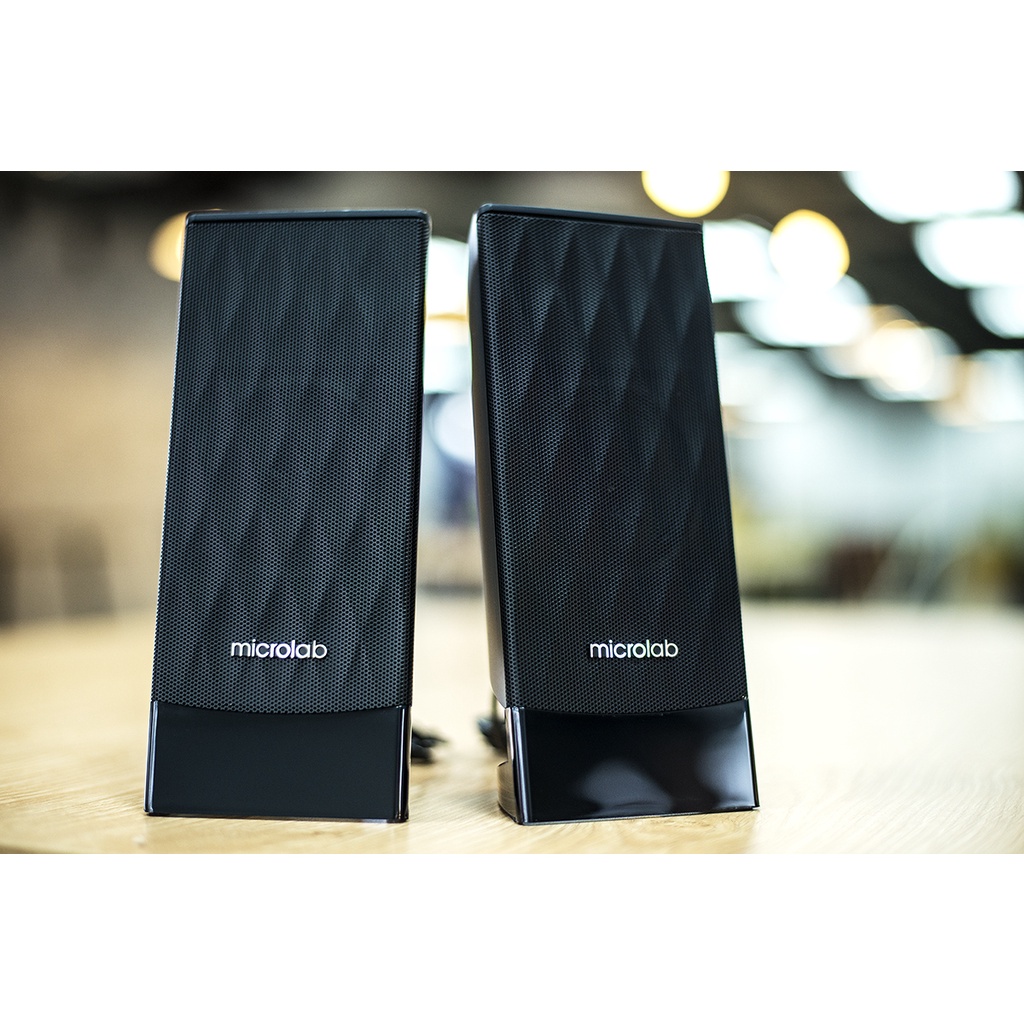 Loa vi tính Microlab M300 2.1 - Công suất 38W RMS Âm thanh đỉnh cao - Hàng chính hãng BH 12 tháng