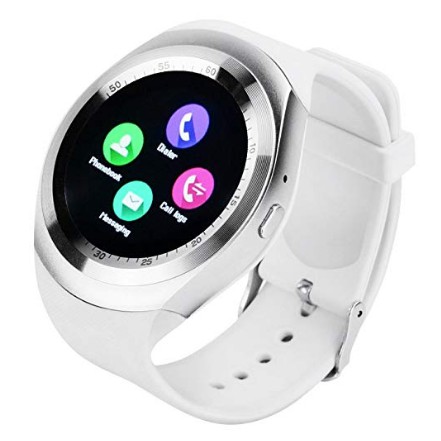 Đồng hồ thông minh Smart Watch mặt tròn Y1 thời trang dành cho nữ