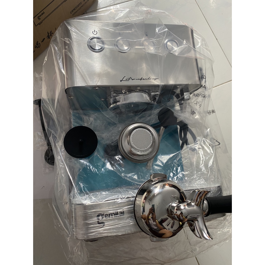 |THW| Máy Pha Cà Phê Gemilai Espresso Italia CRM3005E