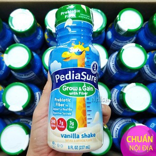 [DATE MỚI] Sữa Pediasure nước (Mỹ) - Sữa PediaSure Nước Grow & Gain With Fiber Xanh Lá 24 Chai Của Mỹ-168-GHIH4 