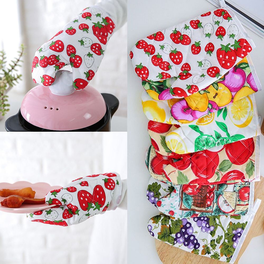 Găng tay cách nhiệt chống trượt dùng trong nhà bếp