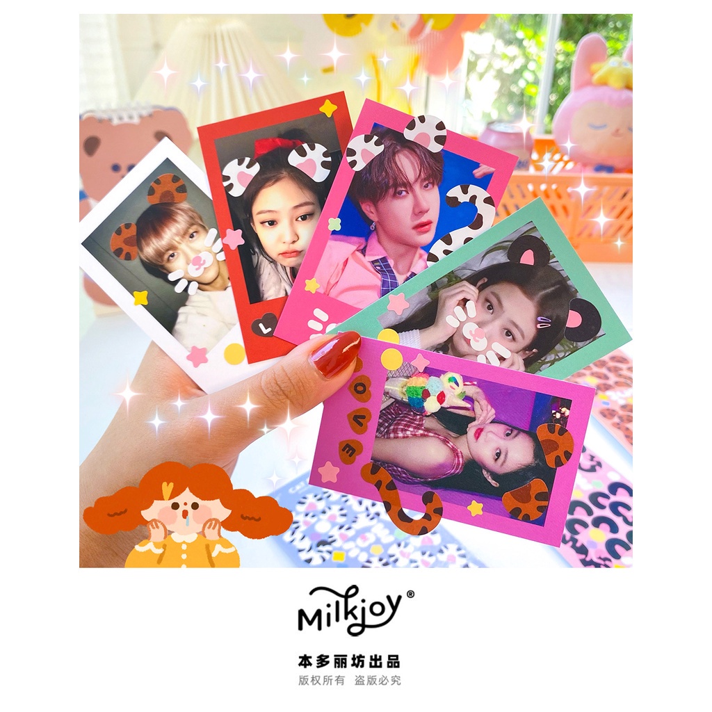 Miếng Dán Trang Trí Hình Mèo Dễ Thương